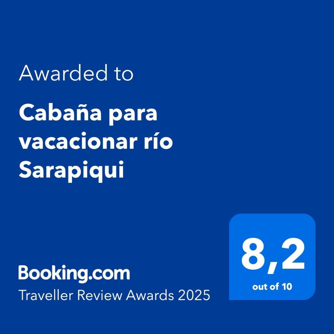 Cabana Para Vacacionar Rio Сарапики Экстерьер фото